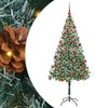 Tekojoulukuusi 300 LED-valoilla Vihreä 180 cm PVC ja teräs