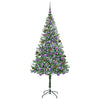 Tekojoulukuusi 300 LED-valoilla Vihreä 180 cm PVC ja teräs