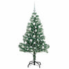 Tekoinen joulukuusi lumiflockilla ja LED-valolla 120 cm