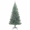 Tekoinen joulukuusi lumiflockilla ja LED-valolla 240 cm