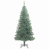 Tekoinen joulukuusi lumiflockilla ja LED-valolla 240 cm