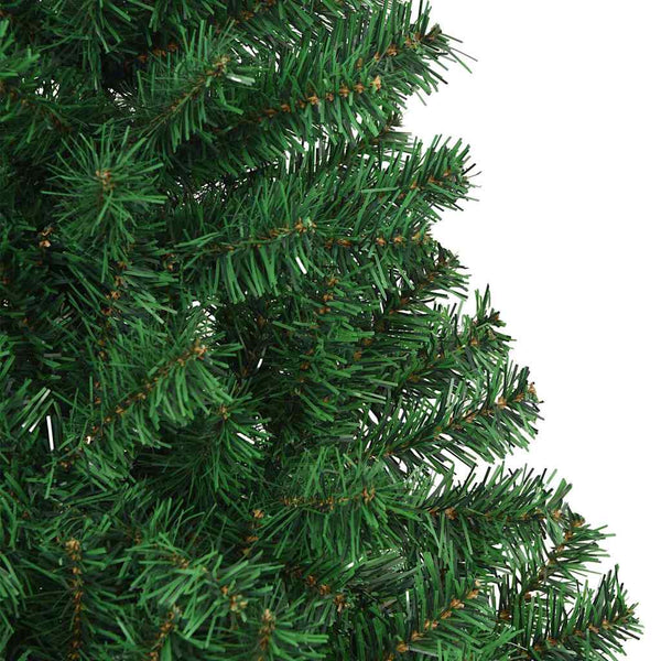 Tekojoulukuusi Vihreä 240 cm PVC:tä ja Terästä ja Muovia