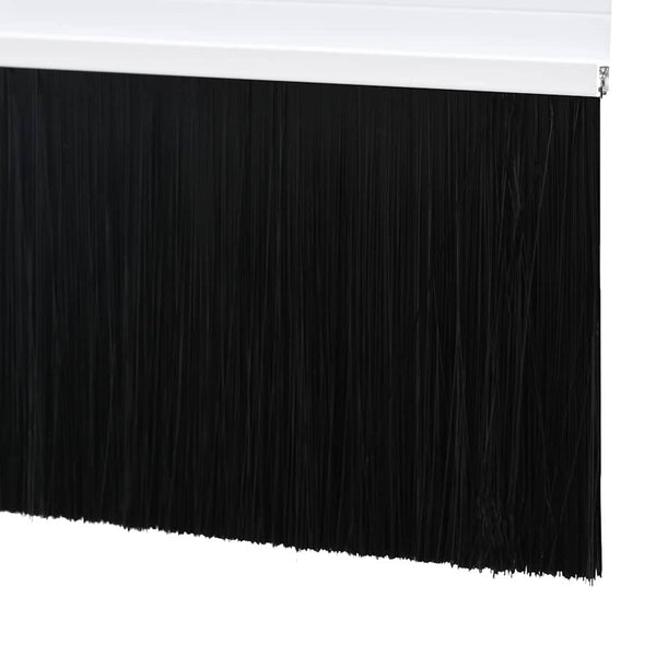 12 pcs kierteellinen oven harjasulku 100 cm Valkoinen