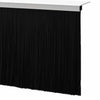 Valkoinen 100 cm kierteellinen oven harjasulku 6 pcs