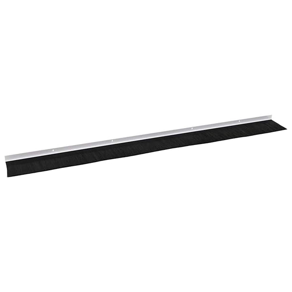 Valkoinen 100 cm kierteellinen oven harjasulku 6 pcs
