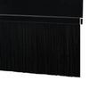 Oven harjatiivisteet itsekiinnittyvät 100 cm Musta 2 kpl
