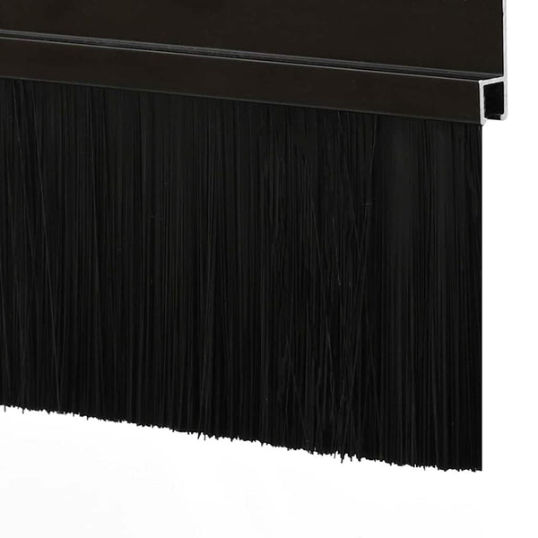 Mustat oven harjatiivisteet 12 kpl 100 cm itsekiinnittyvänä