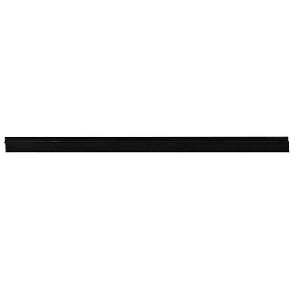 Itsekiinnittyvät 100 cm oven harjatiivisteet mustina 12 kpl