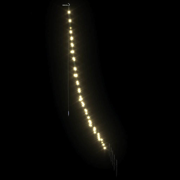 LED-joulukuusi maapistokkeilla Lämpimän Valkoinen 182 cm