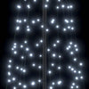 LED-joulupuu EKENAS 400 cm 800 LEDiä Kylmä valkoinen Teräs