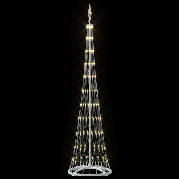 LED-joulupuu Lämpimän Valkoinen 51 x 51 x 190 cm Metalli