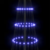 LED-joulupuu Sininen 184,5 cm Metalli
