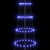 LED-joulupuu Sininen 300 cm Metalli