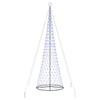 LED-joulupuu Sininen 400 cm Metalli