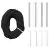 LED-joulupuu Monivärinen 400 cm Metalli