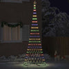 LED-joulupuu Monivärinen 400 cm Metalli