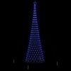 LED-joulupuu Sininen 500 cm Metalli