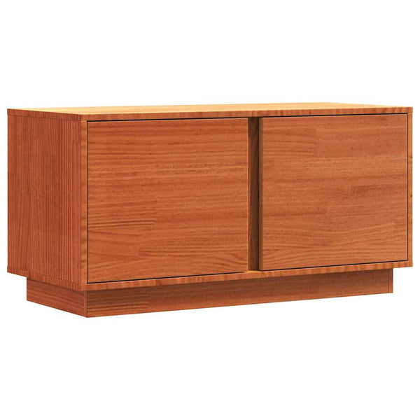 TV-kaappi Vaha ruskea 80 x 35 x 40,5 cm Massiivinen mänty