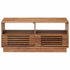 Käsintehty kahvipöytä Teak ruskea 85 x 45,5 x 40 cm