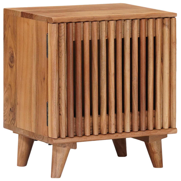 Käsintehty Yöpöytäkaappi Teak ruskea 40 x 30 x 45 cm