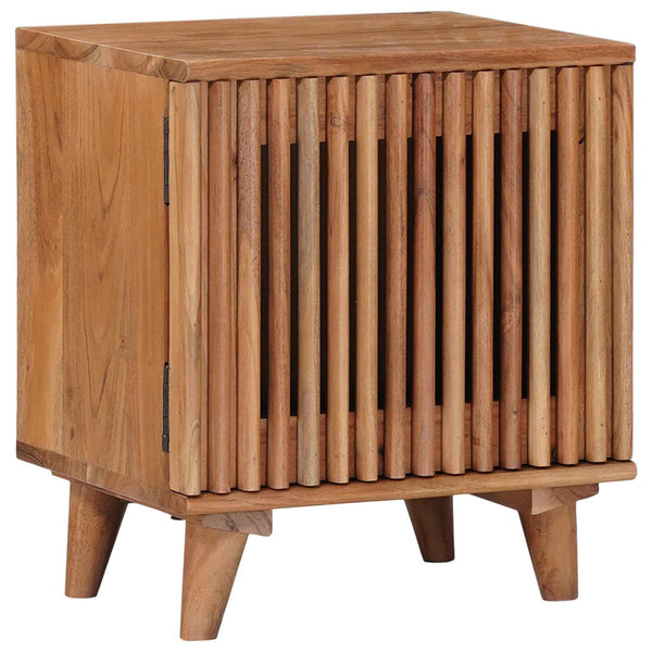 Käsintehty Yöpöytäkaappi Teak ruskea 40 x 30 x 45 cm