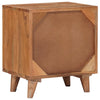 Käsintehty Yöpöytäkaappi Teak ruskea 40 x 30 x 45 cm