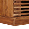 Käsintehty Yöpöytäkaappi Teak ruskea 40 x 30 x 60 cm