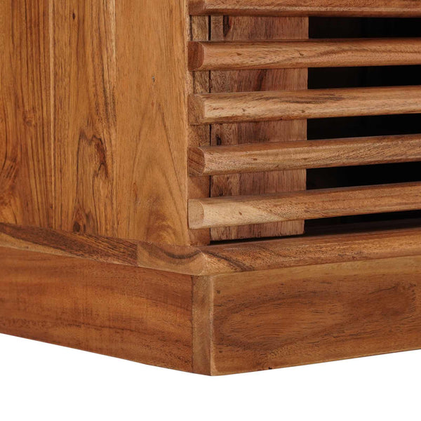 Käsintehty Yöpöytäkaappi Teak ruskea 40 x 30 x 60 cm