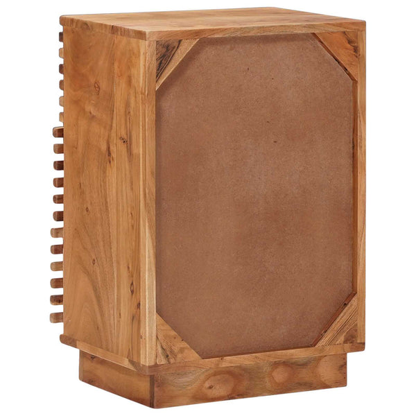 Käsintehty Yöpöytäkaappi Teak ruskea 40 x 30 x 60 cm