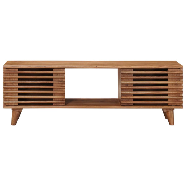 TV-kaappi säilytystilassa ovella Luonnollinen 105 x 30 x 35 cm