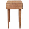 Käsintehty työpöytä Teak ruskea 100 x 48 x 76 cm