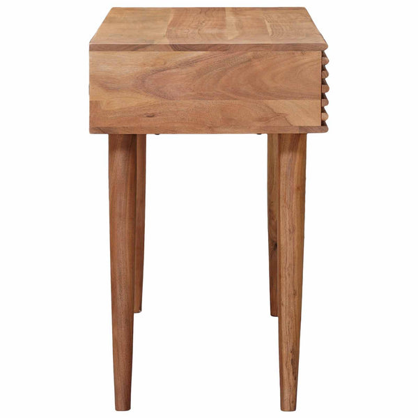 Käsintehty työpöytä Teak ruskea 100 x 48 x 76 cm