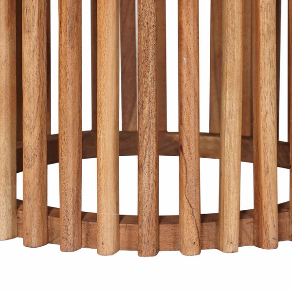 Käsintehty sivupöytäsetti 2 pcs Ruskea 40 x 40 x 45 cm