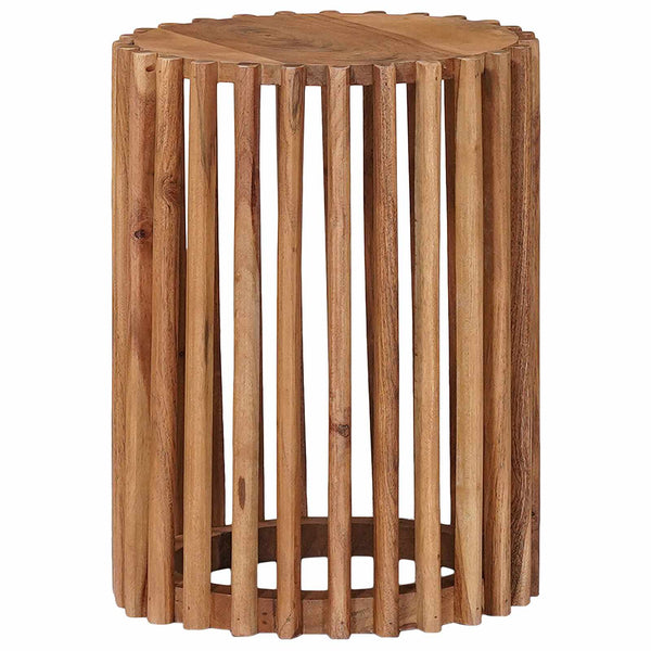 Käsintehty sivupöytäsetti 2 pcs Ruskea 40 x 40 x 45 cm