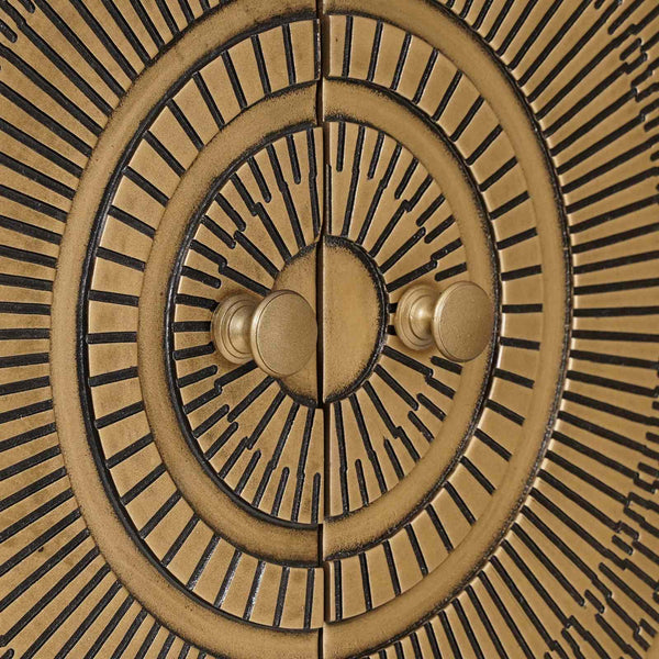 Korkea kaappi Messinki 53,5 x 30 x 95 cm