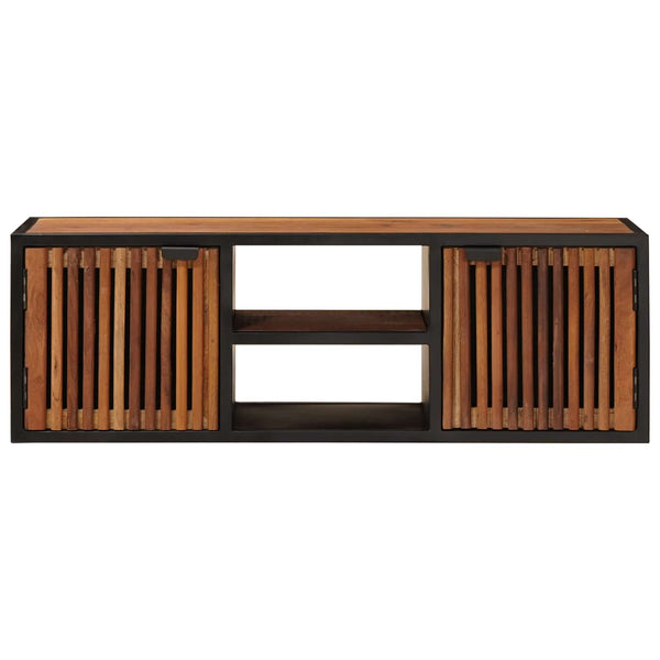 Käsintehty TV-kaappi 105 x 30 x 35 cm Kiinteä mango puu