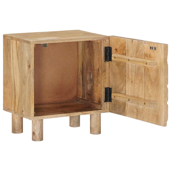 Käsintehty Yöpöytäkaappi Teak ruskea 40 x 30 x 45 cm