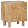 Käsintehty Yöpöytäkaappi Teak ruskea 40 x 30 x 45 cm