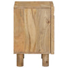 Käsintehty Yöpöytäkaappi Teak ruskea 40 x 30 x 45 cm