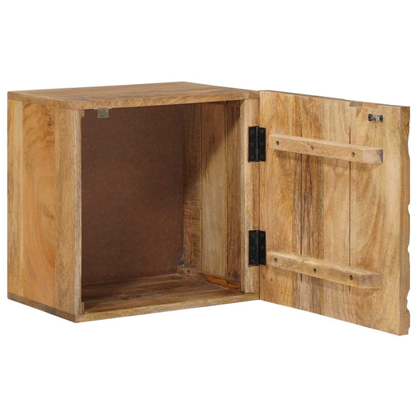 Käsintehty Yöpöytäkaappi Teak ruskea 40x30x40 cm