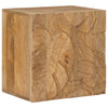 Käsintehty Yöpöytäkaappi Teak ruskea 40x30x40 cm