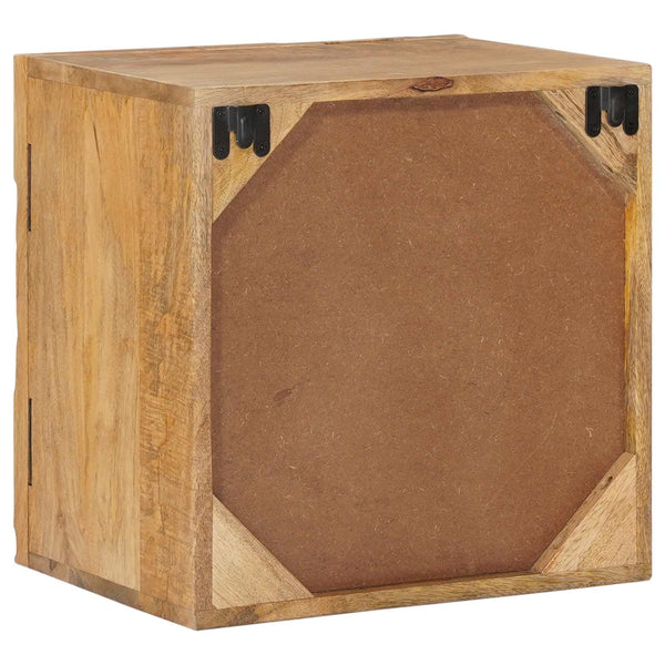Käsintehty Yöpöytäkaappi Teak ruskea 40x30x40 cm