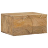 Käsintehty Yöpöytäkaappi Teak ruskea 40 x 30 x 20 cm