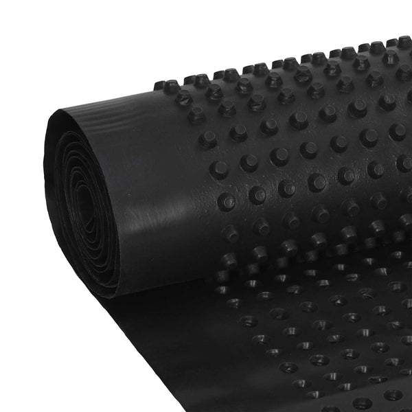 Kolopohjainen vedenpoistolevy 2 kpl Musta 0,5 x 20 m HDPE