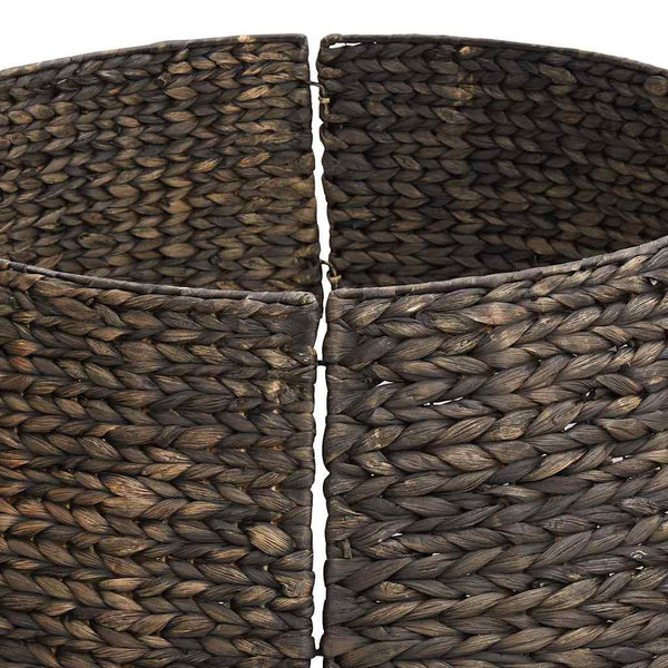 Joulupuun kaula Pyöreä Musta Halk. 90 x 28 cm Vesihyasintti