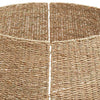 Joulupuun kaula Pyöreä Luonnollinen Halk. 60 x 22 cm Merilevä