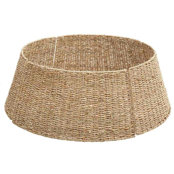 Joulupuun kaula Pyöreä Luonnollinen Halk. 60 x 22 cm Merilevä