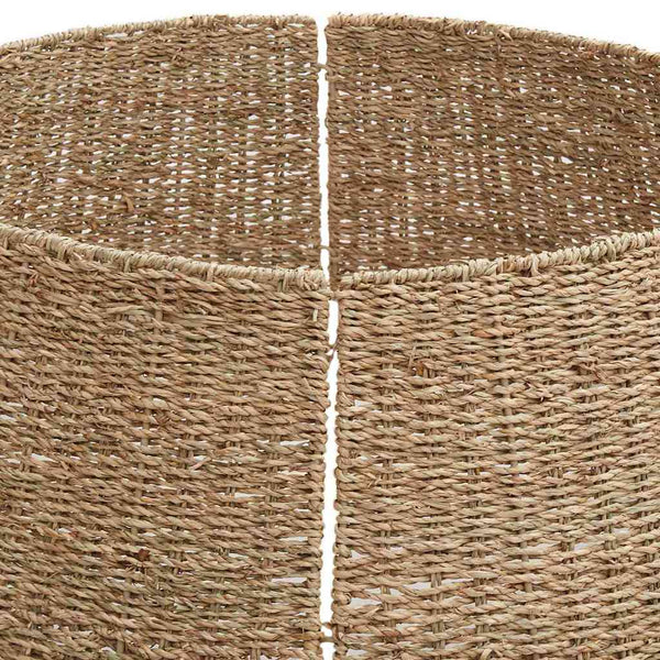 Joulupuun kaula Pyöreä Luonnollinen Halk. 105 x 28 cm Merilevä