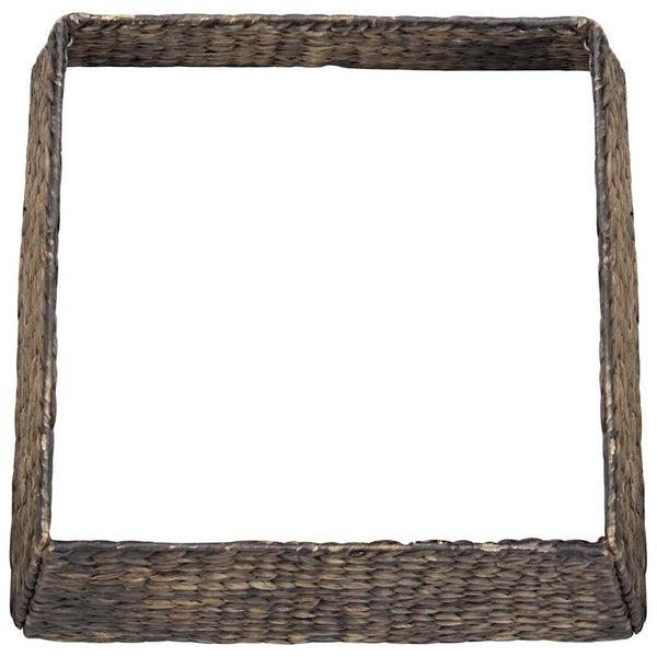 Joulupuun kaula Neliö Musta 50 x 50 x 25 cm Vesihyasintti