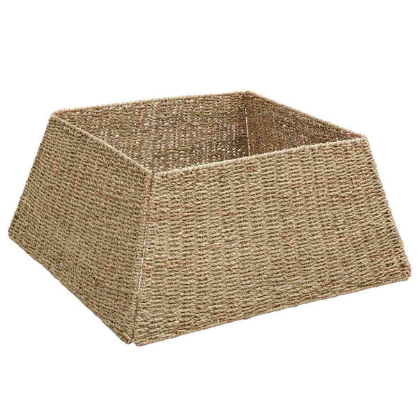 Joulupuun kaula Neliö Ruskea 60 x 60 x 28 cm Merilevä